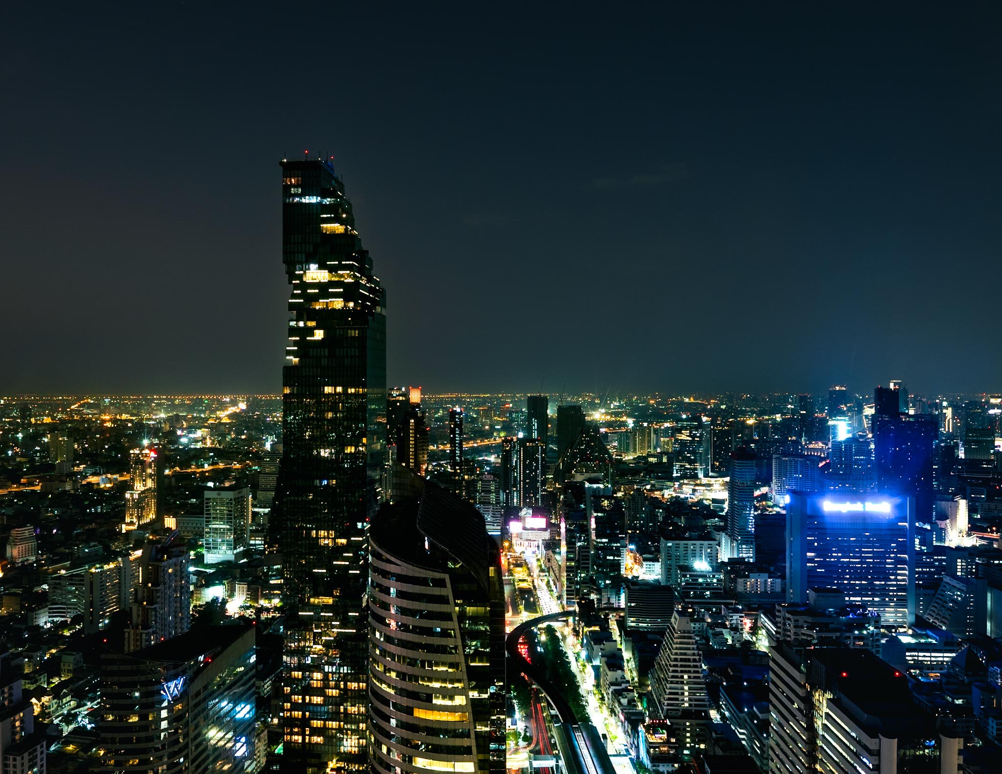 Night cityscape